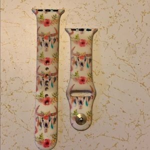 Cow skull Apple Watch band